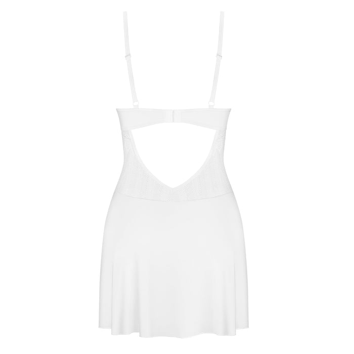 Obsessive Alissium Chemise & Culotte Blanc