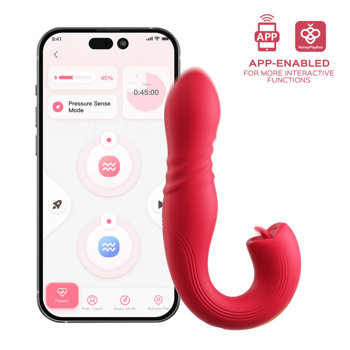 HoneyPlayBox Joi Thrust 2 Vibromasseur Avec App 17 cm