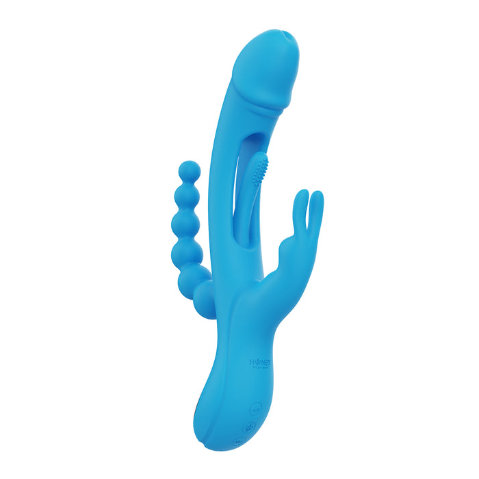 HoneyPlayBox Trilux Vibromasseur Met Avec 25 cm