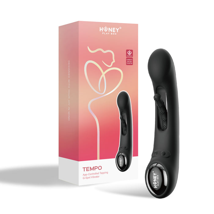 HoneyPlayBox Tempo Vibromasseur Point G Avec App 21 cm