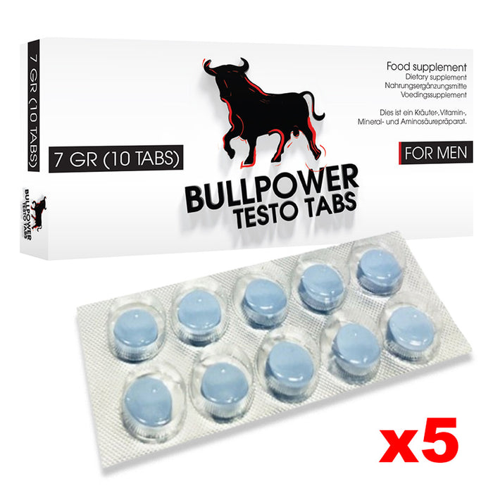 Erovibes Bull Power Testo Tabs Pilules Érectiles