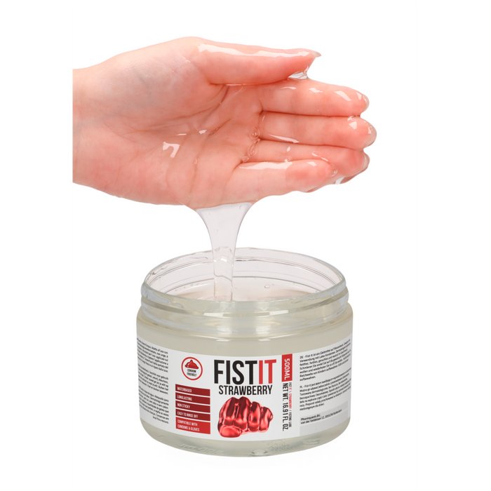 Fist It Strawberry Lubrifiant 500 ml