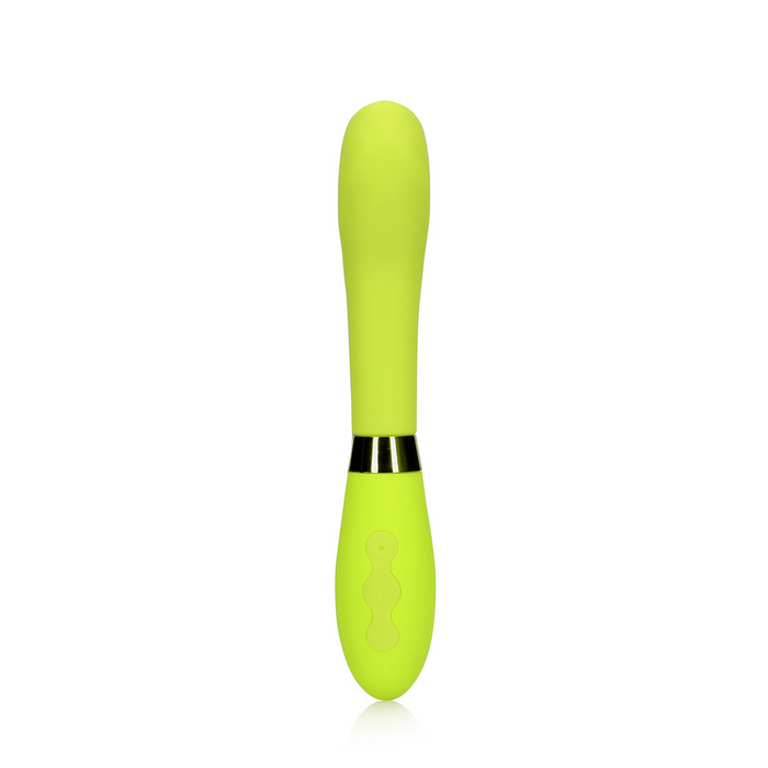 Silicone G Spot Vibrator Lime Passion