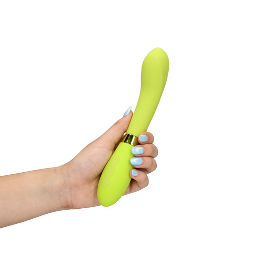 Silicone G Spot Vibrator Lime Passion