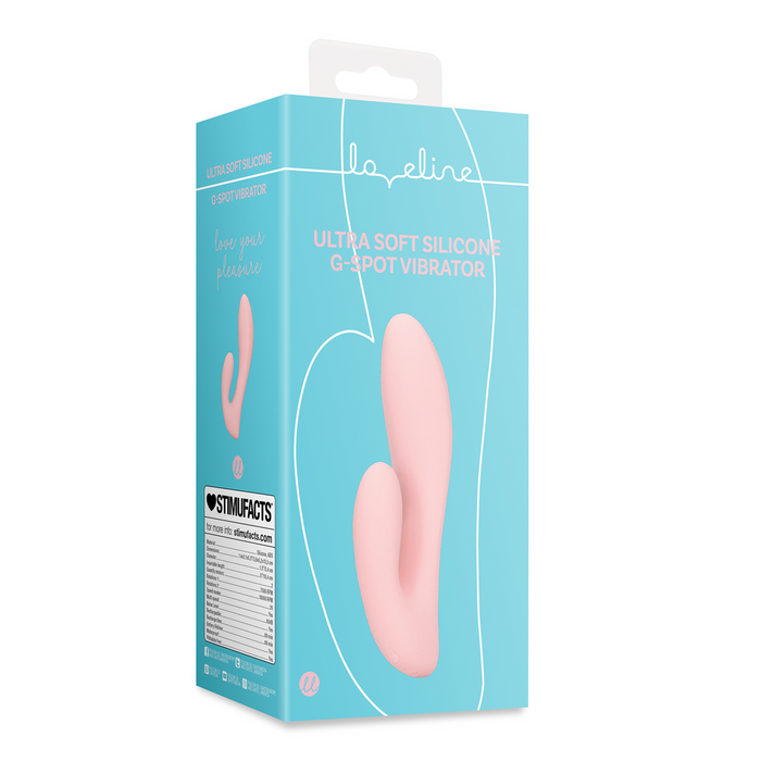 Ultra Soft Silicone G Spot Vibrator Cherry Chiffon