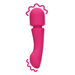 Ultra Soft Silicone Double Sided Wand Vibrator Prestone Pink