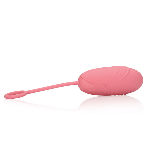 Ultra Soft Silicone Egg Vibrator With Remote Control Pink Arabesque