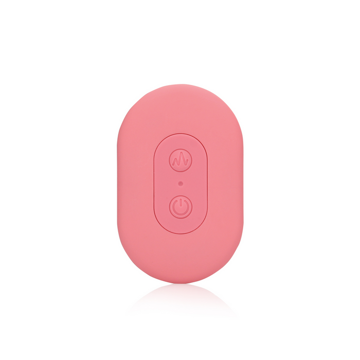 Ultra Soft Silicone Egg Vibrator With Remote Control Pink Arabesque