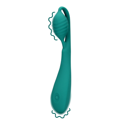 G Spot Vibrator With Bead Blue Grass