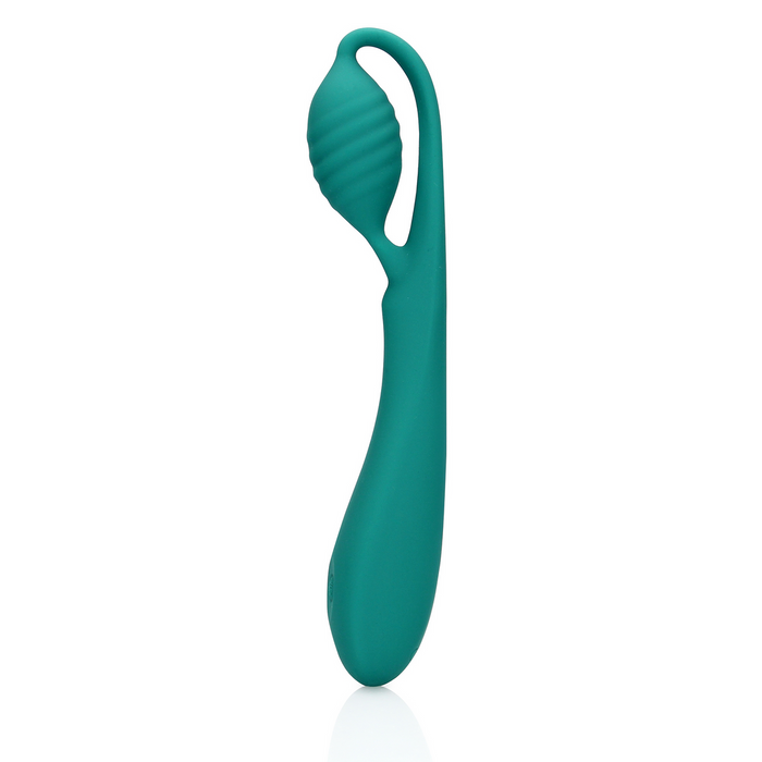 G Spot Vibrator With Bead Blue Grass