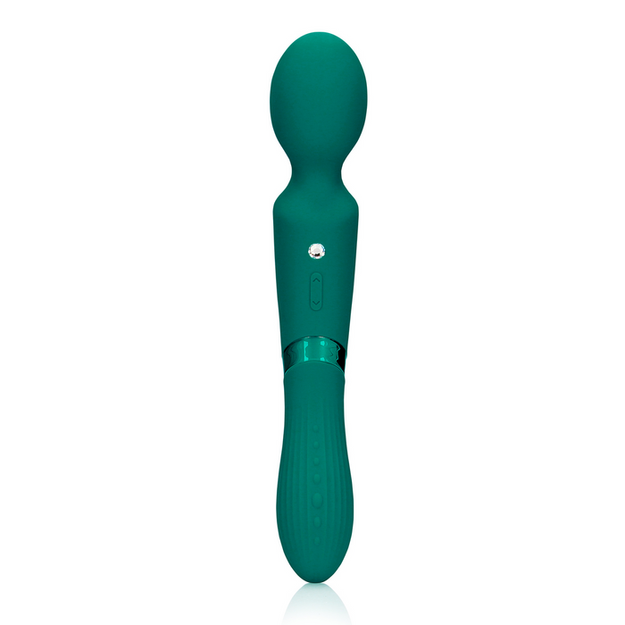 Double Sided Vibrating Wand Green Gable