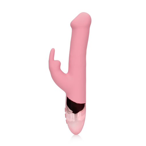 Rotating Beads Rabbit Vibrator Pink Arabesque