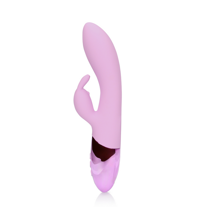 Ultra Soft Silicone Rabbit Vibrator Exotic Fuchsia