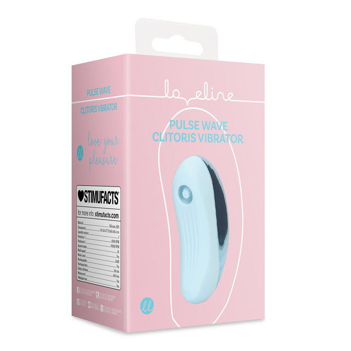 Pulse Wave Clitoris Vibrator Arctic Blue