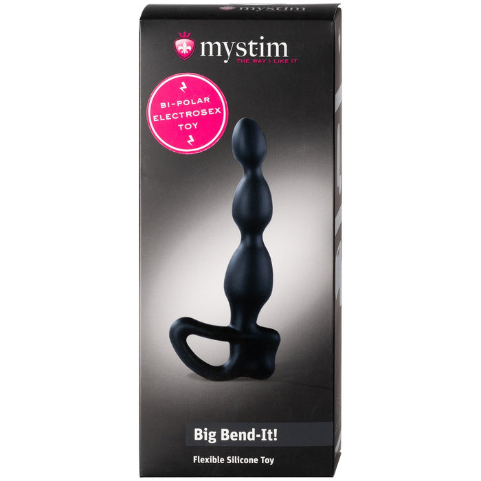 Mystim Big Bend-it! Electrosex Stimulateur De Prostate 18 cm