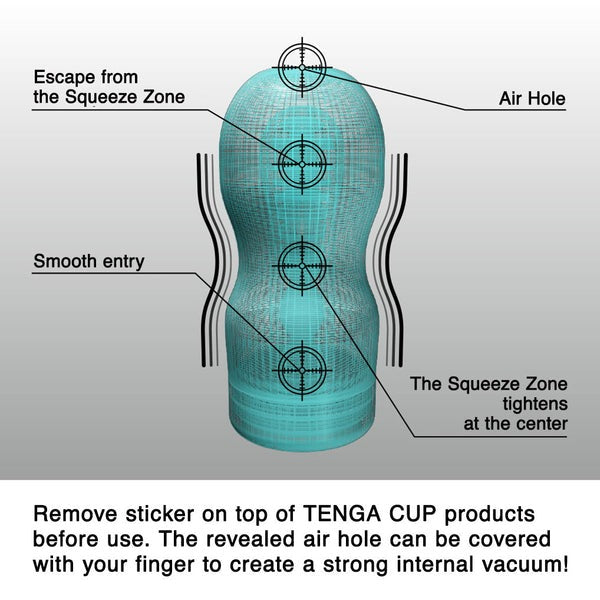 Tenga Original Vacuum Cup Extra Strong Masturbateur