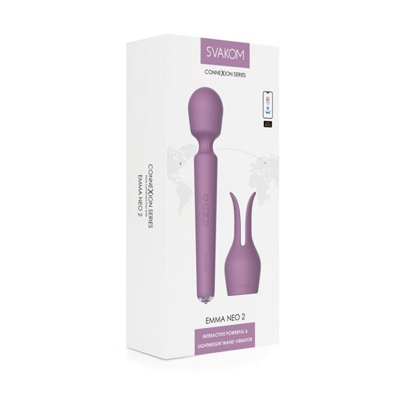 Svakom Emma Neo 2 Vibromasseur Wand Avec App 22 cm