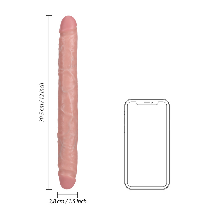 RealRock Gode Double Fin 30,5 cm