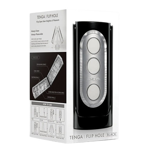 Tenga Flip Hole Black Masturbateur